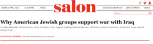 The Diabolically-Deranged Jewish Brain that Drives the Diabolically Deceptive and Dishonest Jewish Mouth…… ‘How ancient tropes and canards shape modern myths about Jewish control of foreign policy”