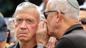 Terrorist Jew, war criminal Yoav Gallant says ‘Israel should steer Iran protests with an invisible hand’