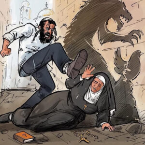 Elderly Catholic Nun violently assaulted in Jerusalem by Jewish terrorist in latest anti-Christian attacks by Israelis